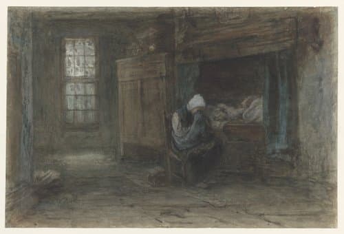 Alleen op de wereld by Jozef Israëls