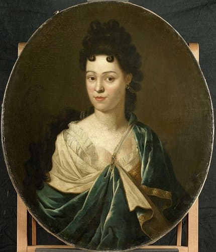 Portret van de mevrouw Brust-Batailhy by Pieter van der Werff