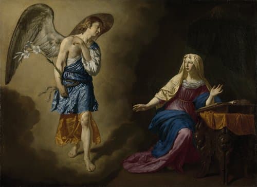 The Annunciation to the Virgin by Adriaen van de Velde