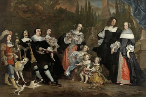 Michiel Adriaenszoon de Ruyter and his Family by Juriaen Jacobsz.