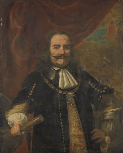 Michiel Adriaenszoon de Ruyter (1607-1676), Lieutenant Admiral by Ferdinand Bol