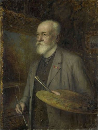 Johannes Gijsbert Vogel (1828-1915), schilder by Gijsbertus Derksen