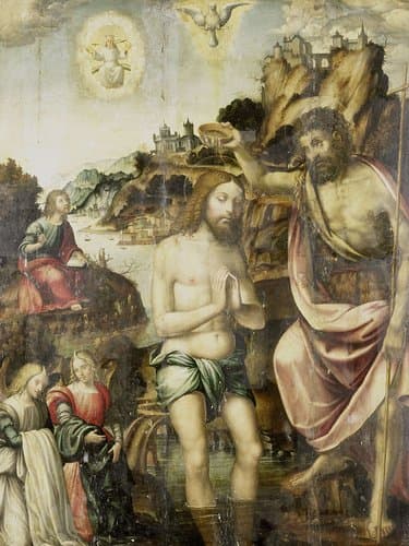 Baptism of Christ by anonymous