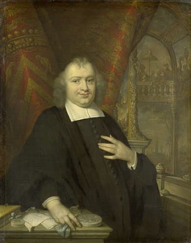 "Portrait of Gaspar Fagel by Johannes Vollevens (I)