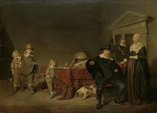 Familiegroep by Pieter Codde