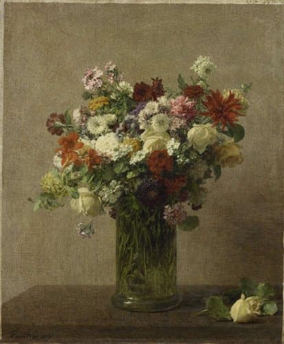 Bloemen uit Normandië by Henri Fantin-Latour