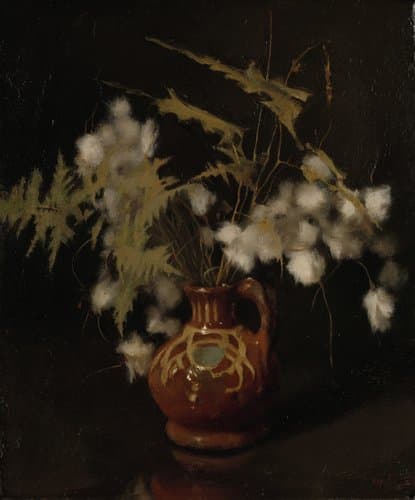 Jar with Cotton Grass by Willem Witsen