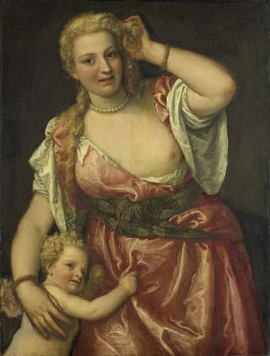 Venus and Cupid by Paolo Veronese