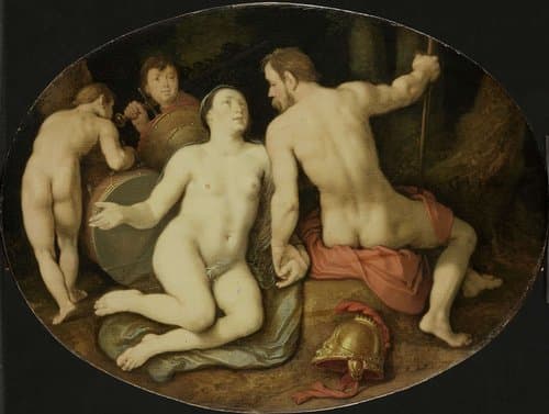 Venus and Mars by Cornelis Cornelisz. van Haarlem