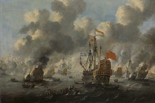The Dutch Raid on the Medway by anonymous