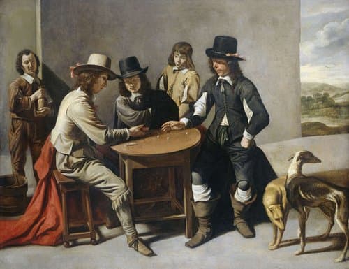 The Dice Shooters by Mathieu Lenain (le cadet)