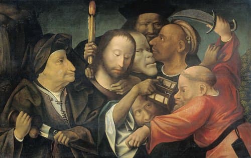 De gevangenneming van Christus by Jheronimus Bosch