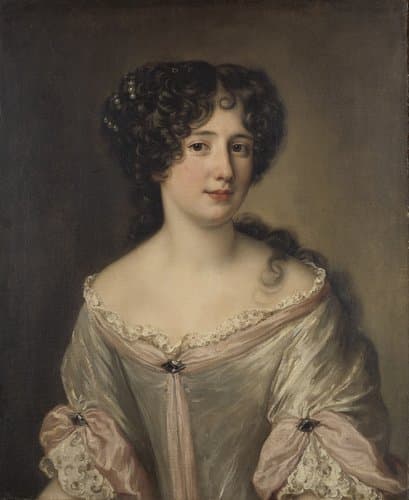 Portrait of La Duchessa Mancini Colonna (1646-1699) by Jacob Ferdinand Voet