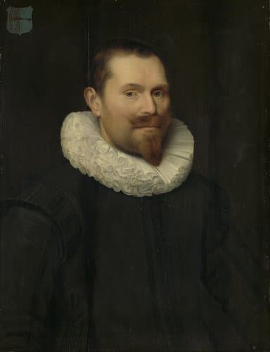 Portret van een man by anonymous