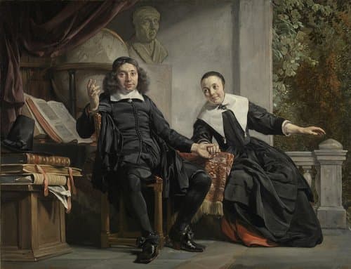 Het echtpaar Abraham Casteleyn en Margarieta van Bancken