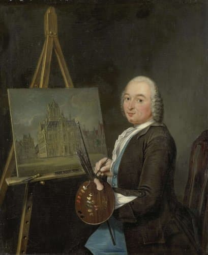 Portrait of Jan ten Compe by Tibout Regters
