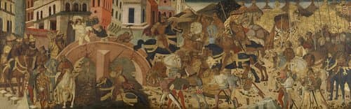 Horatius Cocles Defending the Sublician Bridge by anonymous