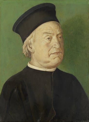 Portret van een man by Melozzo da Forlì