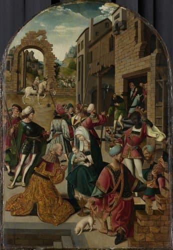 The Adoration of the Magi by Jacob Cornelisz van Oostsanen