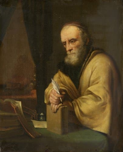 An old scholar by Gottfried Kneller