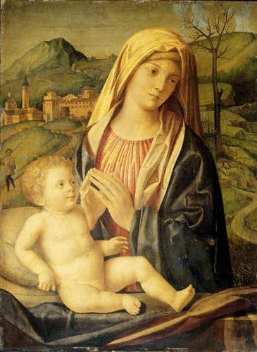 Virgin and Child by Nicolò Rondinello