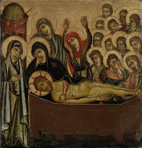 The Deposition and the Entombment by anonymous