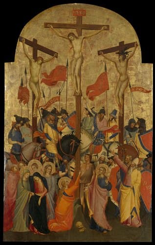 The Crucifixion by Niccolò di Pietro Gerini