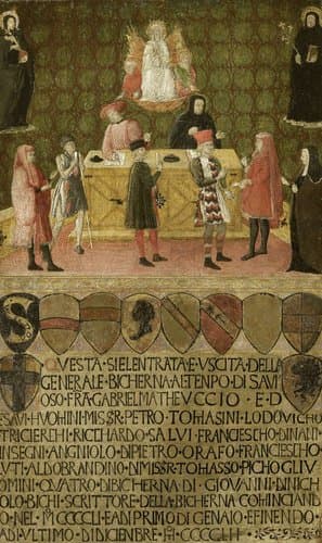 Office of the Tax Administration (Biccherna) of Siena by anonymous