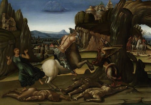 Saint George and the Dragon by Luca Signorelli