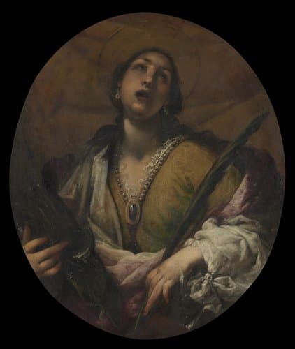 De heilige Catharina by Francesco Montelatici