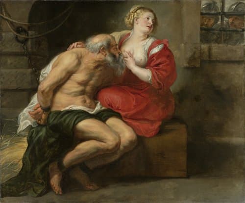 Cimon and Pero by Peter Paul Rubens