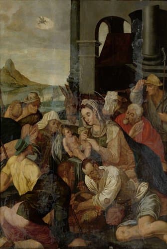 Adoration of the Shepherds by anonymous