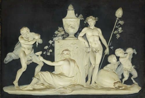 Bacchic Scene by Pieter Joseph Sauvage; Johannes van Dregt