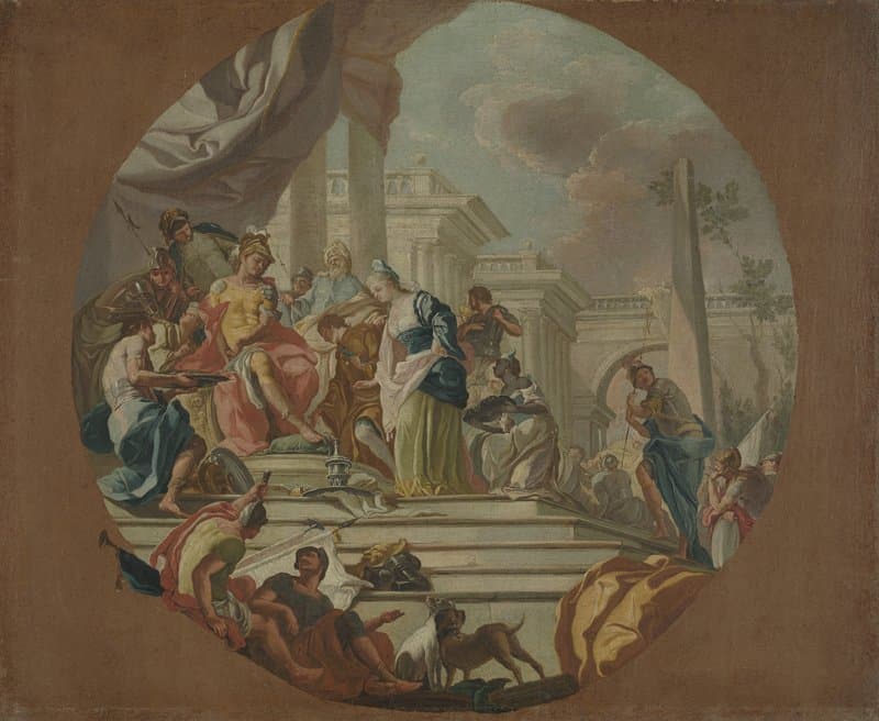 The Continence of Scipio by Giacinto Diana