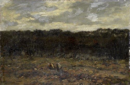 Vennetje op de heide by Jan Adam Zandleven