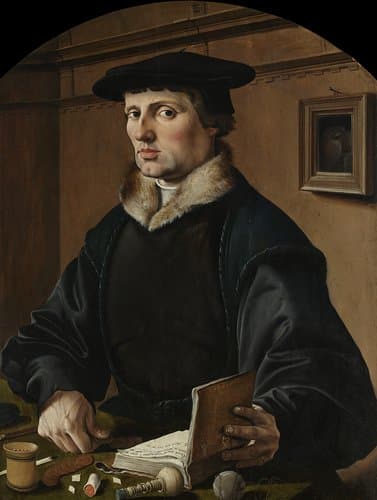 Portret van een man, mogelijk Pieter Gerritsz Bicker (1497-1567) by Maarten van Heemskerck