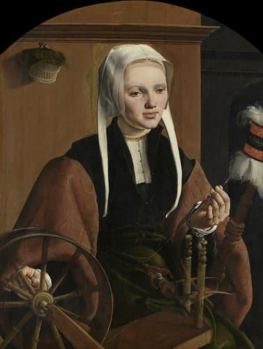Portrait of a Woman, Formerly Identified as Anna Codde (b. 1504) by Maarten van Heemskerck