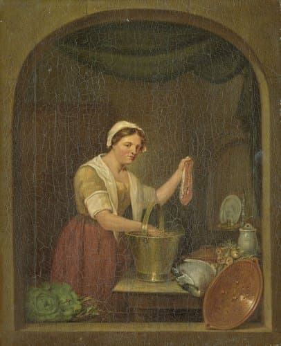 The Kitchen Maid by Jan de Ruyter (II)