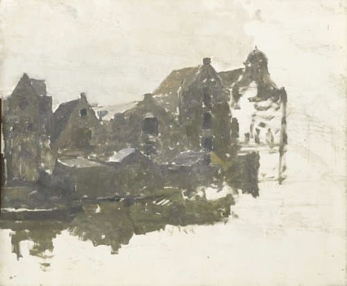 Warehouses on the Teertuinen on the Prinseneiland, Amsterdam