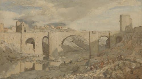 Brug bij Toledo by Marius Bauer
