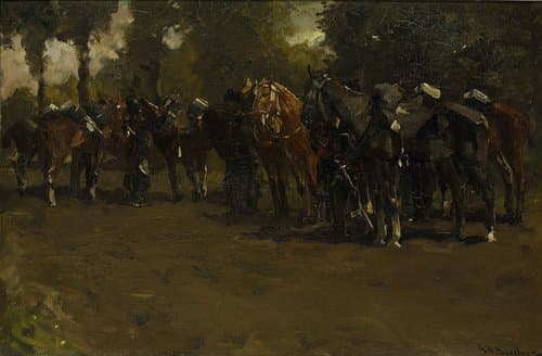 Rustende cavalerie