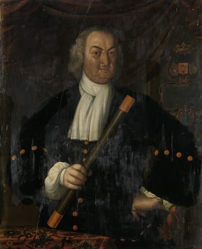 Portret van gouverneur-generaal Hendrik Swaardecroon by Hendrik van den Bosch