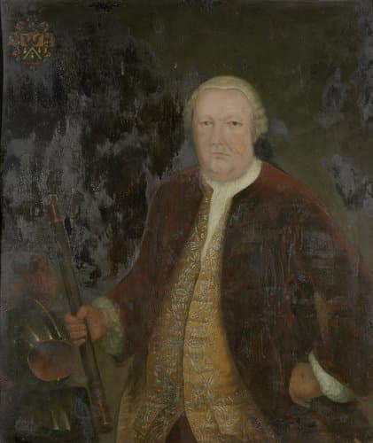 Portrait of Petrus Albertus van der Parra, Governor-General of the Dutch East India Company by anonymous