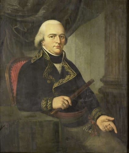 Portrait of Pieter Gerardus van Overstraten by Adriaan de Lelie