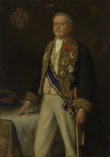 Carel Herman Aart van der Wijck (1840-1914). Gouverneur-generaal (1893-99) by Louis Storm van 's-Gravensande