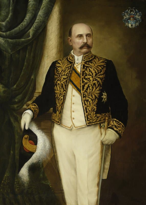 Johannes Benedictus van Heutsz (1851-1924). Gouverneur-generaal (1904-09) by Hannké