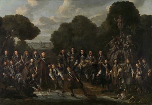 Allegory of the Revival of the Dutch Herring Fishery after the Second Anglo-Dutch War (1665-67) by Willem Eversdijck