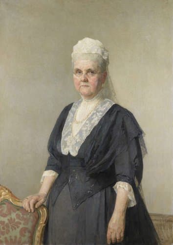 Koningin Emma by Jan Veth