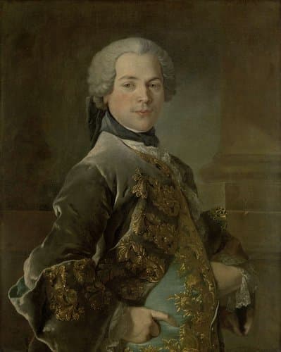 Portret van Isaac van Rijneveld by Louis Tocqué