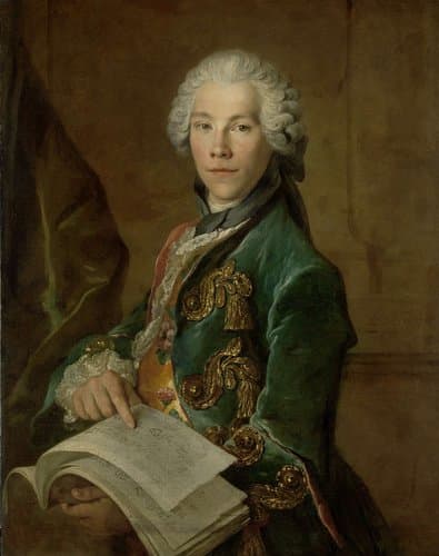 Portret van Arnoldus van Rijneveld by Louis Tocqué
